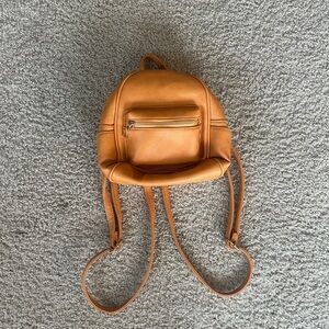 Stylish Orange Mini Backpack